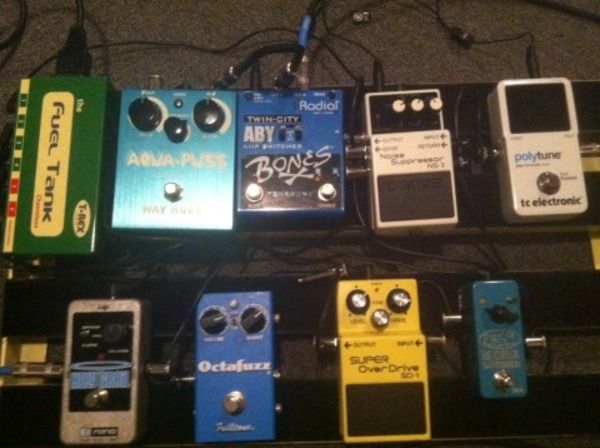 Alex Rosamilia using Boss SD-1 Super OverDrive