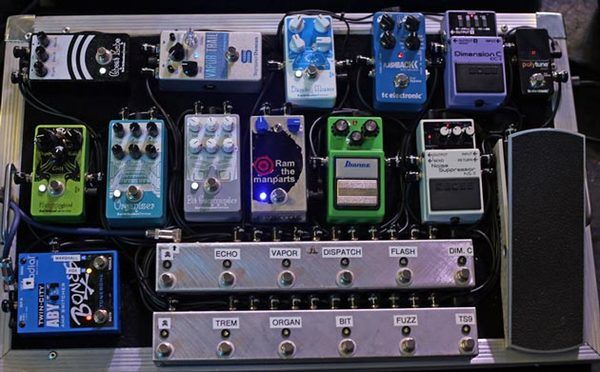 Alex Rosamilia using Ernie Ball VP JR. Passive Volume Pedal