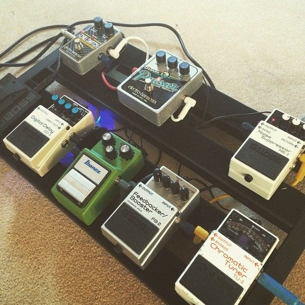 Ben Biss using Boss TU-3 Chromatic Tuner