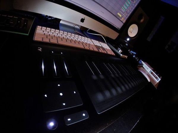 BlackGummy using ROLI Seaboard RISE 25