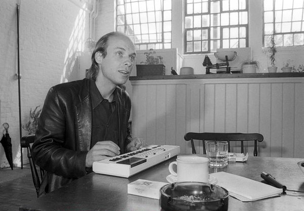 Brian Eno using Casio PT-80