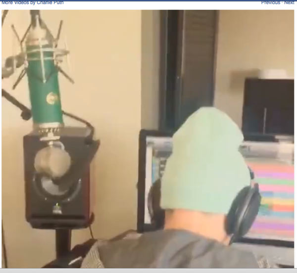 Charlie Puth using Blue Kiwi