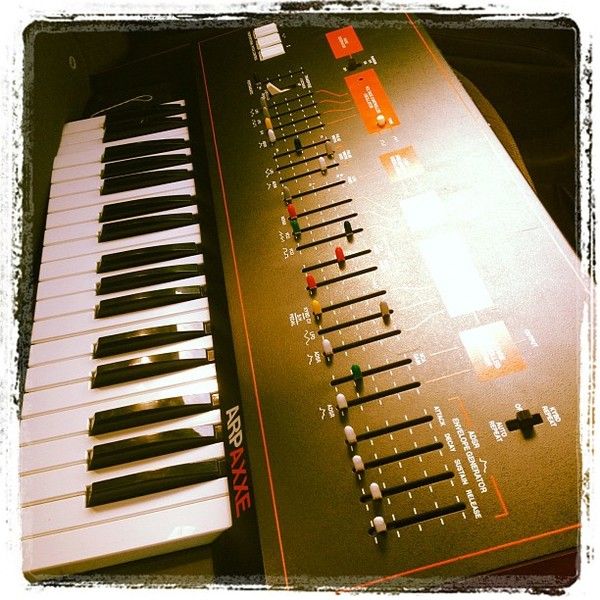 Deadmau5 using ARP Axxe