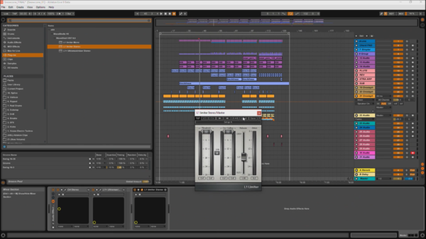 Deadmau5 using Waves L1 Limiter