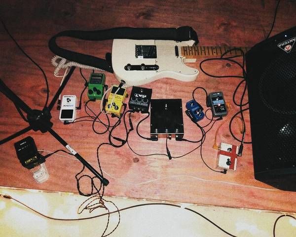 Fernando Motta using Electro-Harmonix Big Muff Pi