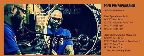 Frank Ferrer using Pork Pie - Black Cherry Sparkle Maple Kit