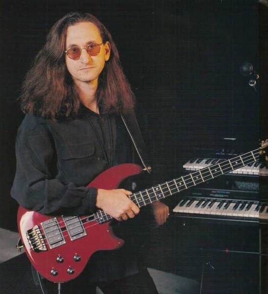 Geddy Lee using Wal MK II Bass