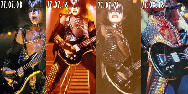 Gene Simmons using Spector SB-1 Bass