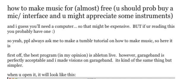 Grimes using Ableton Live 9