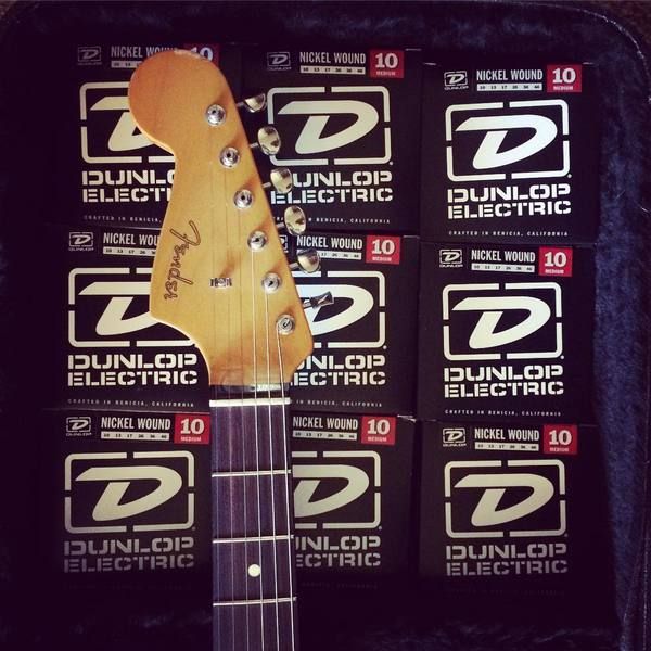 Ian Fowles using Dunlop Electric Nickel Wound Guitar Strings