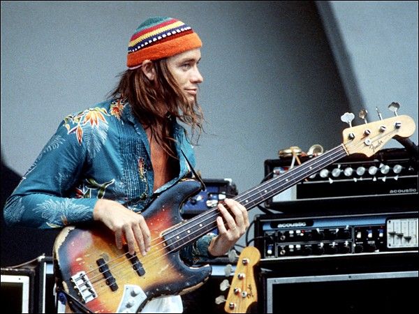 Jaco Pastorius using Fender Jazz Bass
