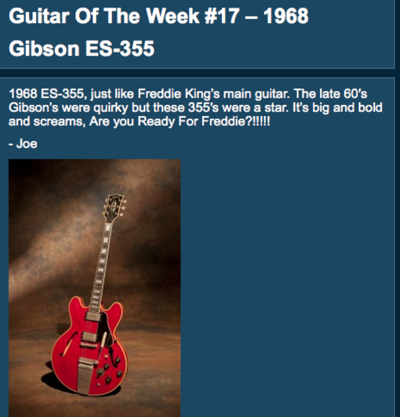 Joe Bonamassa using Gibson ES-355 Electric Guitar