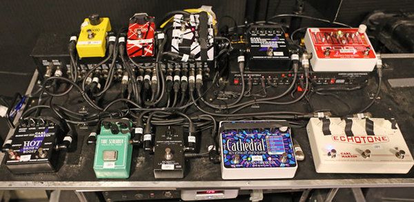 Joe Hottinger using MXR EVH-117 Eddie Van Halen Flanger
