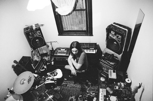Kevin Parker using Roland TR-505