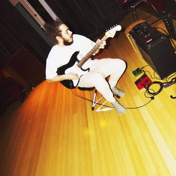 Post Malone using Way Huge Electronics Swollen Pickle MKII Jumbo Fuzz Pedal