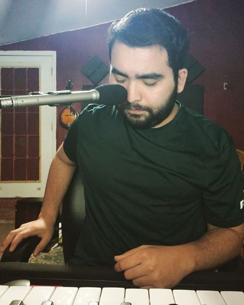 Subash Sinchuri using Shure SM81 Condenser Microphone