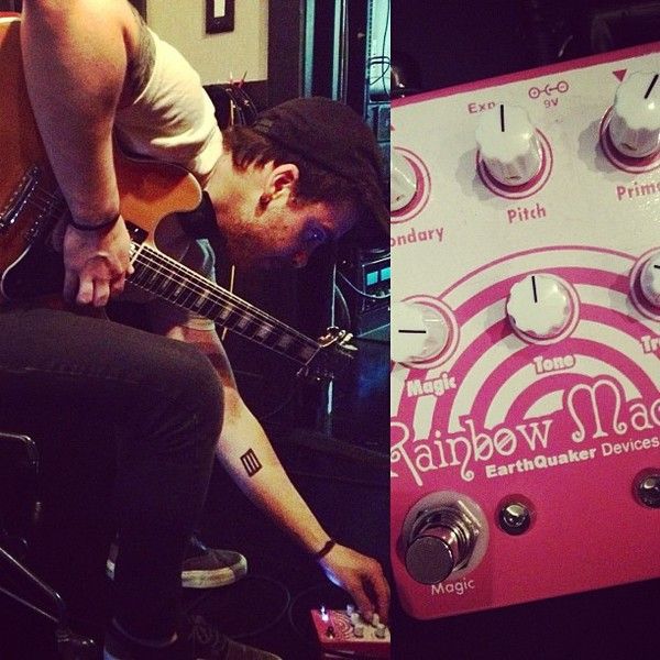 Taylor York using EarthQuaker Devices Rainbow Machine Polyphonic Pitch Mesmerizer