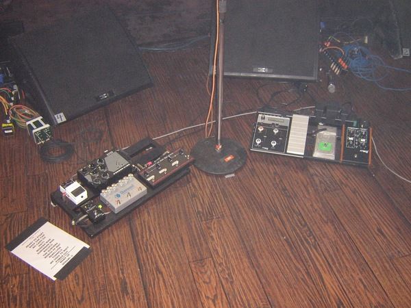 Win Butler using Moog MP-201 Multipedal