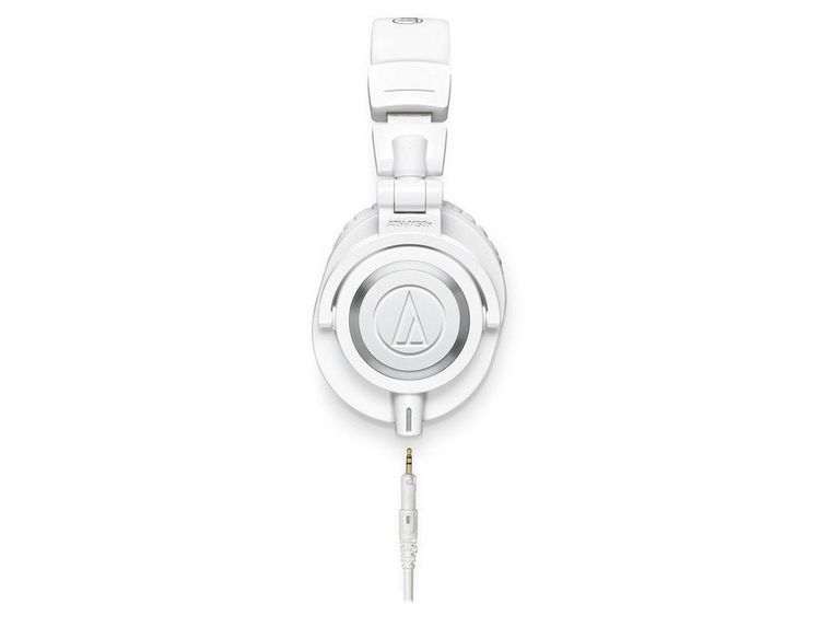 ATH-M50X ホワイト Audio Technica ATH-M50XWH Headphones - White : Audio