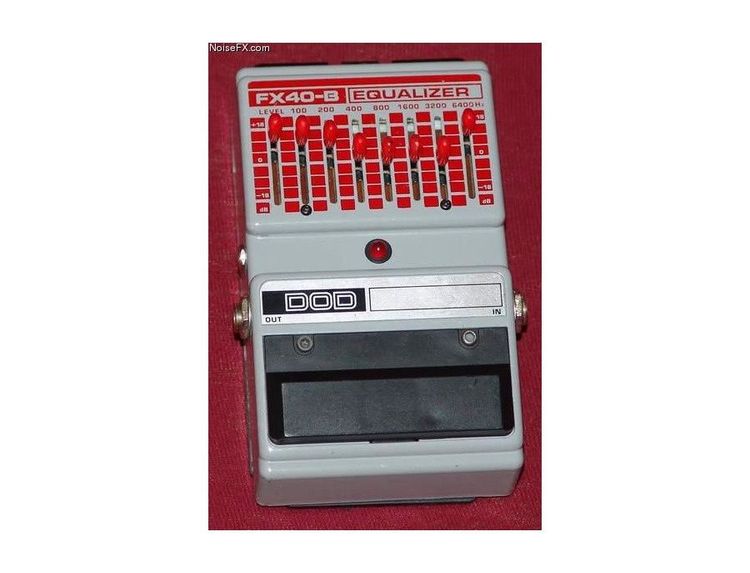 DOD FX40b Equalizer Pedal 80's Red Graphics: Compare Prices