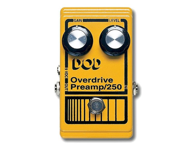 Yngwie Malmsteen's DOD Overdrive Preamp 250 Guitar Pedal