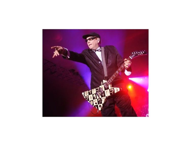 ギター Dick NIQ RICK NIELSEN™ Uncle Dick Doubleneck Mini Guitar Replica