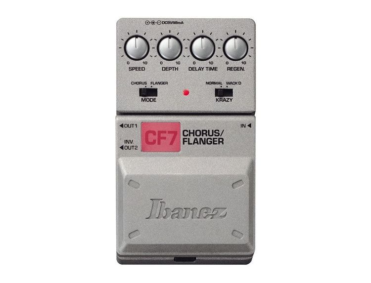 Wes Borland's Ibanez Tone-Lok CF7 Chorus Flanger Pedal