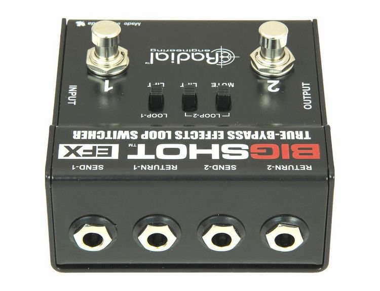 【希少】Radial Engineering BigShot EFX Amazon.com: Radial BigShot EFX True Bybass Effects Loop