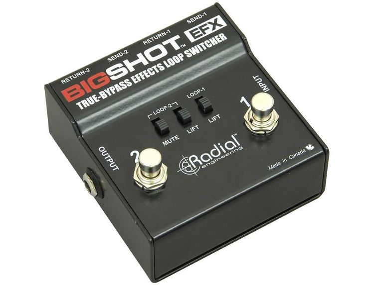 【希少】Radial Engineering BigShot EFX RADIAL ( ラジアル ) BigShot EFX 送料無料 | サウンドハウス