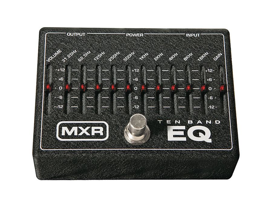 Mick Thomson's MXR M-108 Ten Band Graphic Equalizer Pedal | WhatGear™