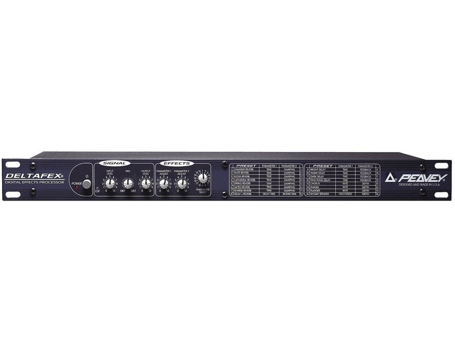 Peavey Deltafex Rack Digital Effects Processor Compare Prices, Read Reviews & Buy WhatGear™