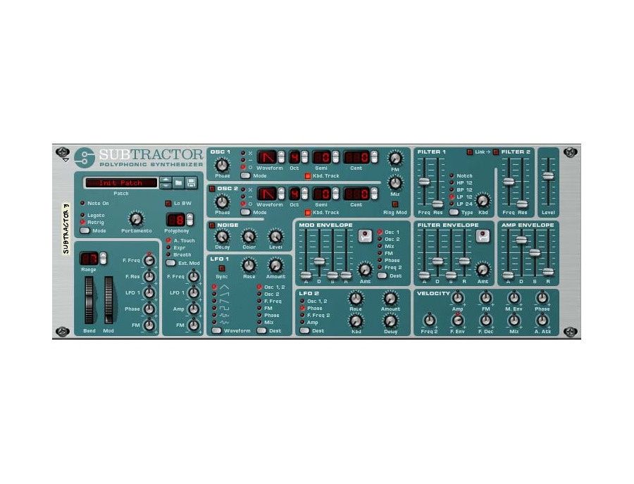 Propellerhead SubTractor Reason Synthesizer Compare Prices, Read