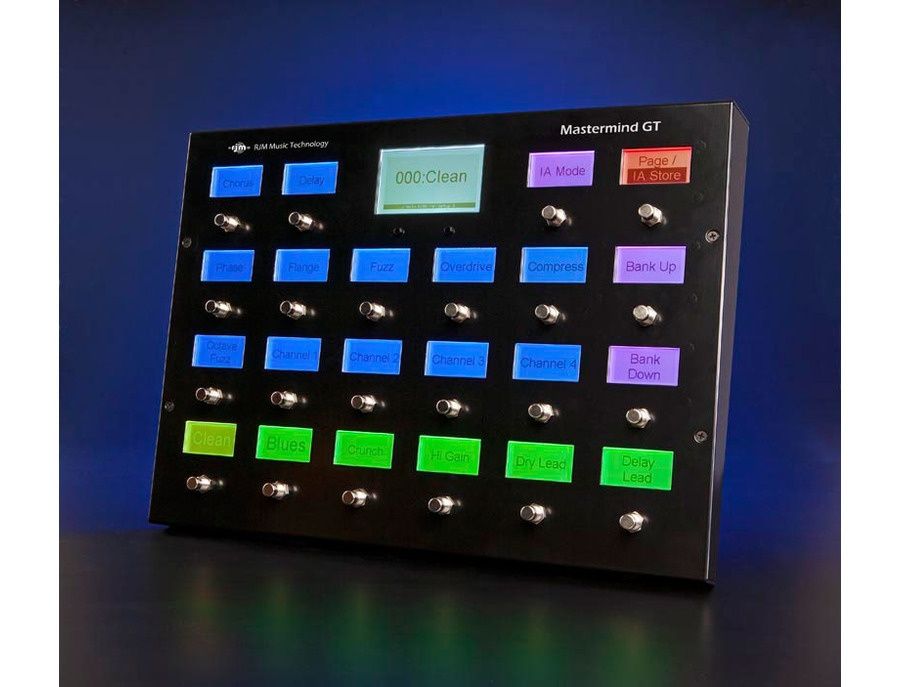 Adam Hann's RJM Mastermind GT/22 MIDI Foot Controller