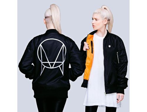 ジャケット・アウター OWSLA MA-1 Skrillex small_owsla_ma1_jacket_1_b0b35