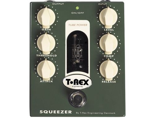 【希少品】T-Rex Squeezer Compressor Flea's T-Rex Engineering Squeezer Tube-Driven Bass Compressor